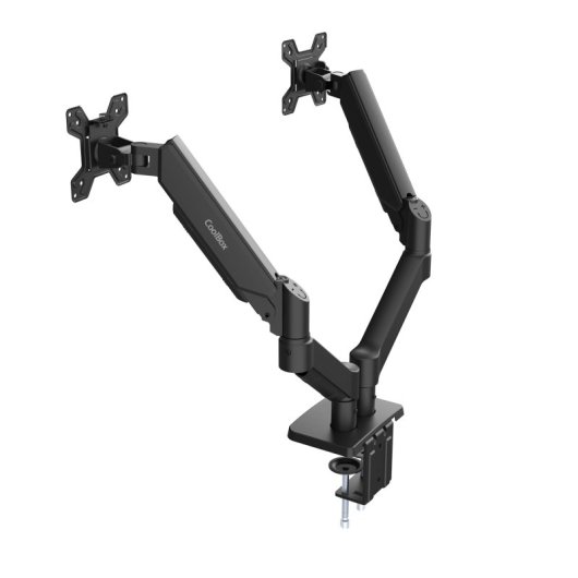CoolBox COO-SOP-M02D Soporte de Brazos Neumáticos para Dos Monitores hasta 32"