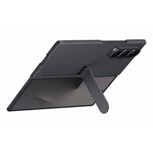 Samsung Funda Silicona negra y protector de pantalla para Z Fold7