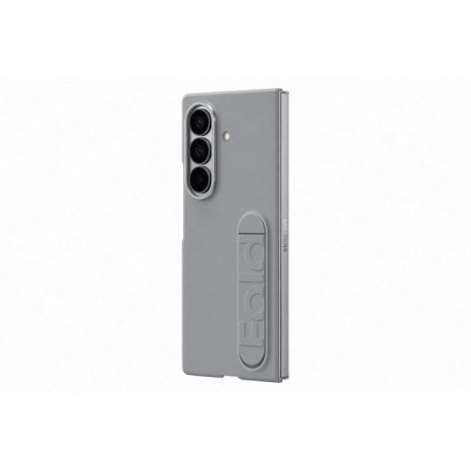 Samsung Funda Silicona gris y protector de pantalla para Z Fold7