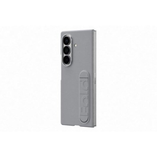 Capa Silicone Samsung Cinzenta com Suporte para Galaxy Z Fold7