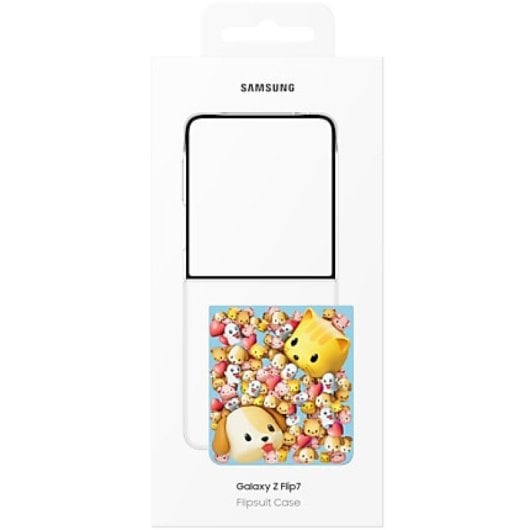 Transparente Samsung Flipsuit-Hülle für Z Flip7