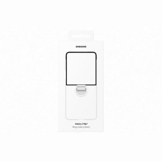 Funda Samsung EF-QF766CTEGWW 17,4 cm (6.85") Transparente Anti-huellas