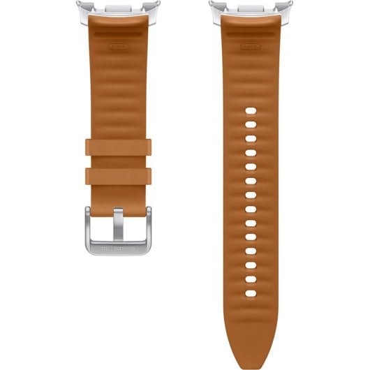 Samsung Correa clásica (S/M/L) marrón oscuro para Watch8/Watch8 Classic