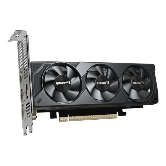 Tarjeta Gráfica Gigabyte GeForce RTX 5060 OC Low Profile 8G 8GB GDDR7 Reflex 2 RTX AI DLSS4