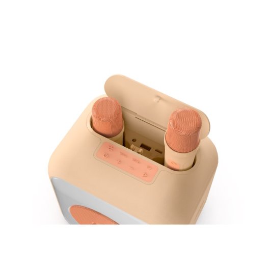 Altoparlante Cube Bluetooth 5.0 30W 2 Microfoni Wireless Effetti Vocali Altoparlante Cube Bluetooth 5.0 30W 2 Microfoni Wireless Effetti Vocali