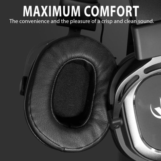 Auricular Gaming SPYCO Impulse HE-122 7.1 50mm Aluminio Ligero Multiplataforma Micrófono