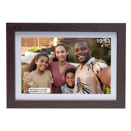 Cornice digitale Denver PFF-1042DWMK2 16GB IPS 25,6 cm 1280x800 JPEG Wi-Fi