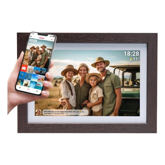 Cornice digitale Denver PFF-1042DWMK2 16GB IPS 25,6 cm 1280x800 JPEG Wi-Fi
