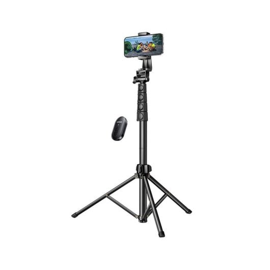 Selfie Stick Ugreen LP680 Bluetooth Trípode 1.8m Giro 360° Control Remoto Antideslizante