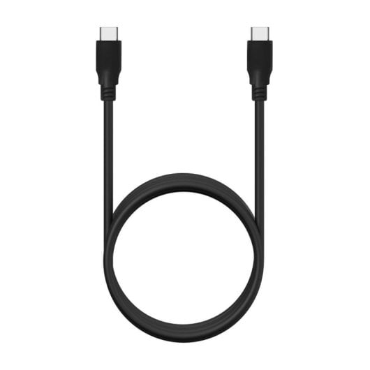 Cabo USB-C Aisens A107-0701 20Gbps 5A 100W 0,6m Preto USB 3.2 Gen2x2