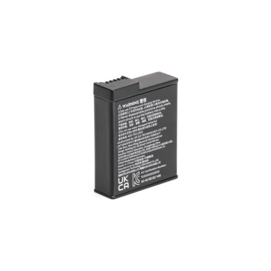 DJI Osmo Action 3 Batterie Extreme 1770 Wh 34 g Noir