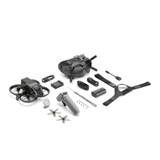 Drone DJI Avata Fly Smart Combo 48MP 4K 27m/s 2420mAh 20GB Negro Gris