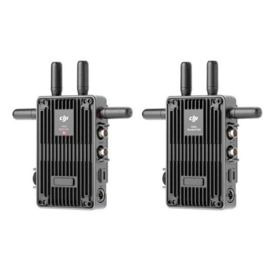 Combo Transmission Standard DJI 6000 m Professionnel Noir