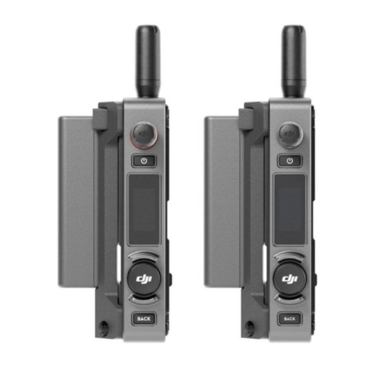 Combo Transmission Standard DJI 6000 m Professionnel Noir