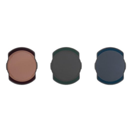 Filtre de caméra DJI CP.FP.00000156.01 Noir, Compatible DSLR, 3 pièces
