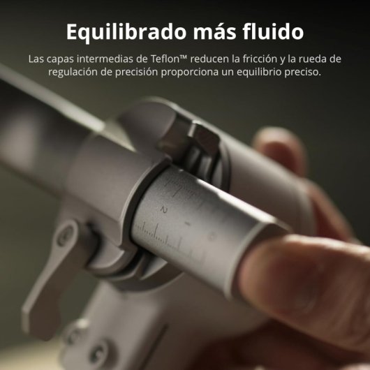 Estabilizador cámara DJI RS 4 Mini Blanco 2kg 3100mAh 13h Polímero de litio