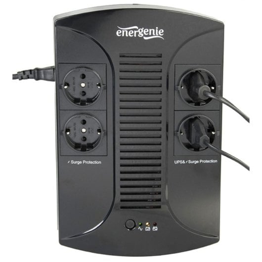 SAI Gembird EG-UPS-002 850VA 510W AVR USB Gestión Compacto Instalación Mural VRLA 8Ah