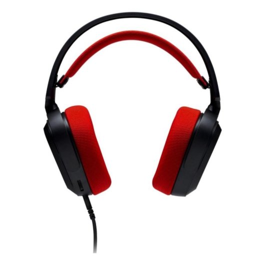 Kopfhörer XPG PRECOG STUDIO Balanced 50 mm Boom-Mikrofon USB-C DAC schwarz rot