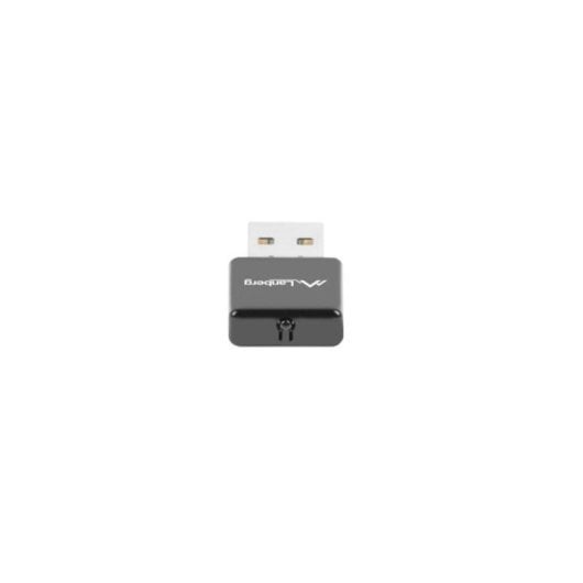 Lanberg NC-0300-WI Adaptador USB Sem Fios 2400Mbit/s Preto