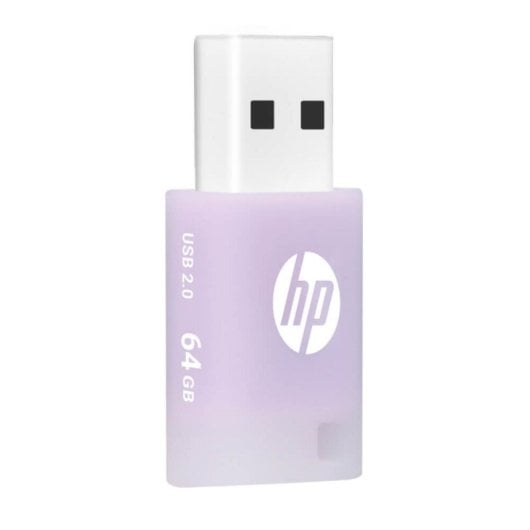 Unidad flash HP v168 64GB USB 2.0 Tipo A Rosa factor de forma compacto