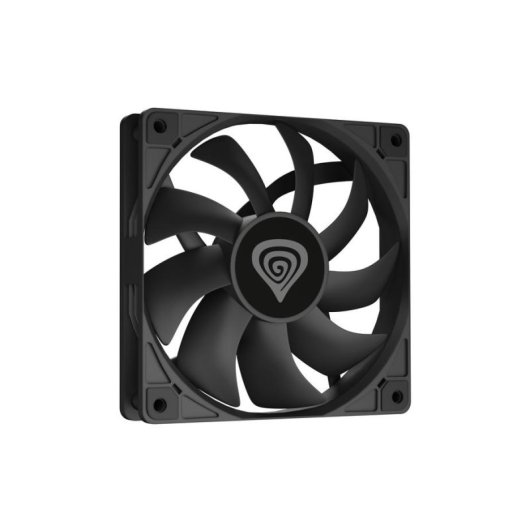 Ventilatore supplementare Genesis Oxal 120 120mm 1300RPM Nero 3-Pin Silenzioso
