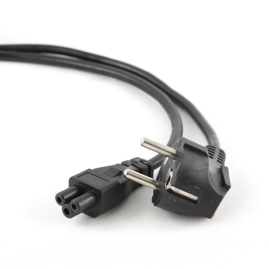 Cable de alimentación Gembird PC-186-ML12 Schuko a C5 1.8m Aprobado VDE Garantía por Vida
