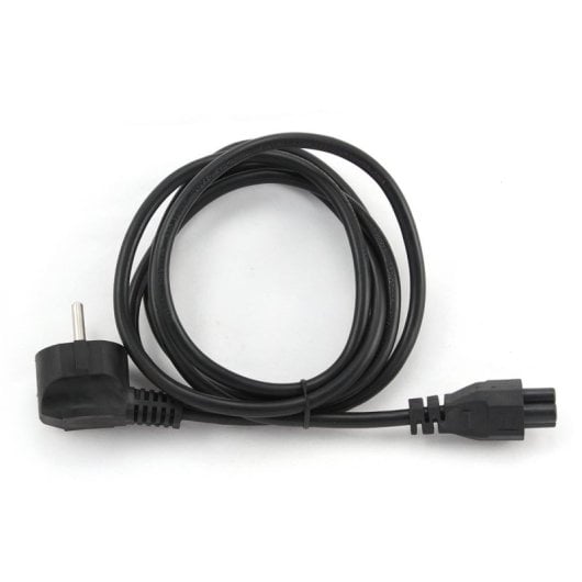 Cable de alimentación Gembird PC-186-ML12 Schuko a C5 1.8m Aprobado VDE Garantía por Vida