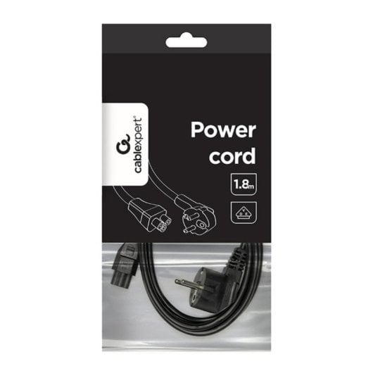 Stromkabel Gembird PC-186-ML12 Schuko auf C5 1,8 m VDE-zertifiziert