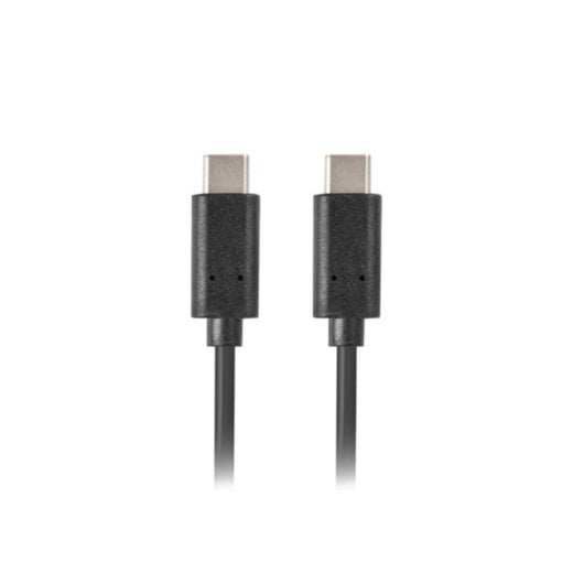 Cabo USB C Lanberg CA-CMCM-10CU-0010-BK 1m USB 2.0 0,48 Gbit/s Preto Cabo USB C Lanberg CA-CMCM-10CU-0010-BK 1m USB 2.0 0,48 Gbit/s Preto
