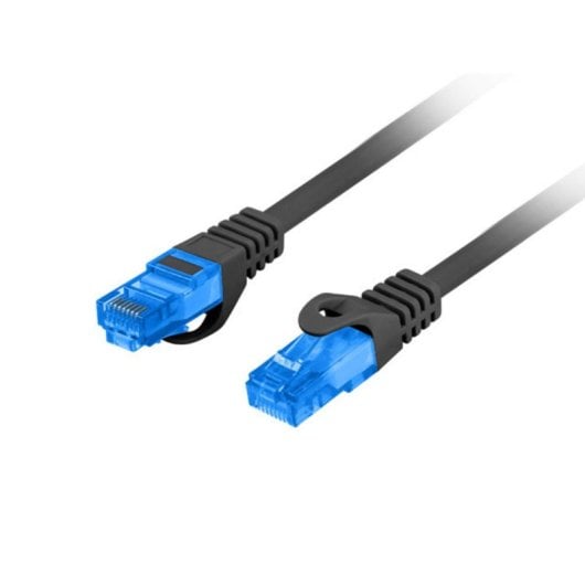 Cable de red Lanberg PCF6A-10CC-0100-BK 1m Cat6a S/FTP RJ-45 Negro