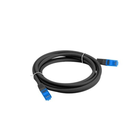 Cable de red Lanberg PCF6A-10CC-0100-BK 1m Cat6a S/FTP RJ-45 Negro