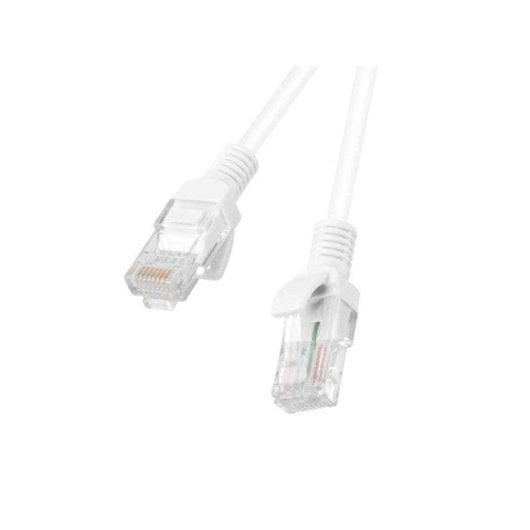 Câble réseau Lanberg PCU6-10CC-0100-W 1m Cat6 U/UTP RJ-45 blanc