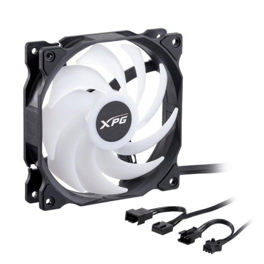 Ventilador suplementario XPG VENTO R 120 ARGB PWM 120mm 1650RPM mit ARGB-Beleuchtung