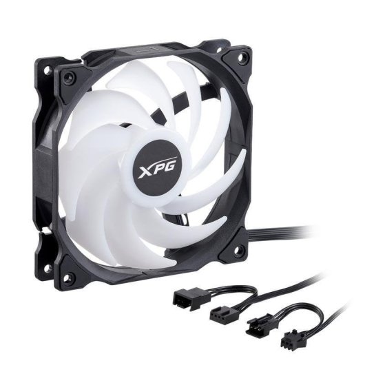 Ventilador suplementario XPG VENTO R 120 ARGB PWM 120mm 1650RPM mit ARGB-Beleuchtung