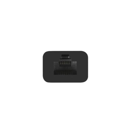 Hub NATEC 3 puertos USB 2.0 + 1 puerto RJ-45 Ethernet modelo Dragonfly compacto negro