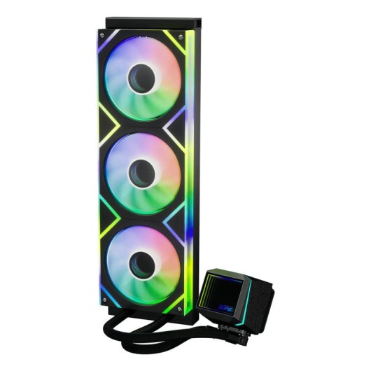 XPG LEVANTE II 360 Kit de Refrigeração Líquida 360mm com 3x Ventoinhas ARGB e Espelho Infinito