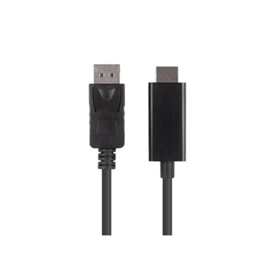 Cable DisplayPort Lanberg CA-DPHD-11CC-0010-BK 1m Negro HDMI Alta Definición