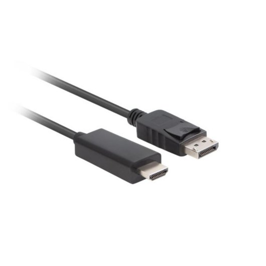 Cable DisplayPort Lanberg CA-DPHD-11CC-0010-BK 1m Negro HDMI Alta Definición