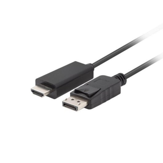 Cable DisplayPort Lanberg CA-DPHD-11CC-0010-BK 1m Negro HDMI Alta Definición
