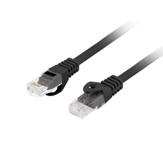 Cabo LANBERG PCU6-10CU-0500-BK Cat6 5m U/UTP RJ-45 Preto Cabo LANBERG PCU6-10CU-0500-BK Cat6 5m U/UTP RJ-45 Preto