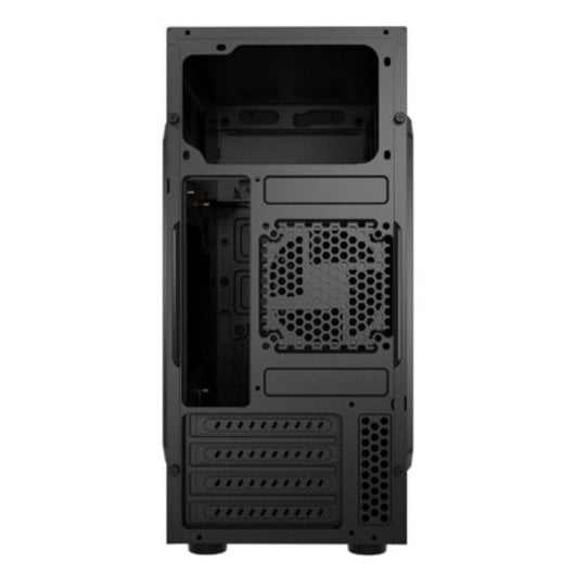Caja PC NATEC Helix USB C Mini Tower Negro micro ATX Mini-ITX Ventilador 80mm
