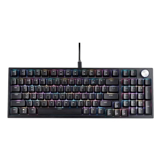 XPG Sorcerer Teclado Gaming Mecânico RGB 96% Hot-Swap USB-C Preto (ES)