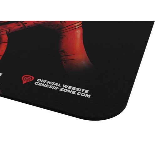 Alfombrilla Genesis Pump Up The Game 250x210mm Negro Gráficos Gaming Base Antiderrapante