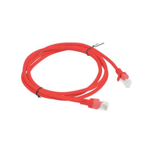 Cable de red Lanberg PCU6-10CC-0150-R 1,5m Cat6 U/UTP RJ-45 Rojo