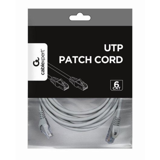 Cable de red Gembird PP6U-CU-5m CAT6A UTP 5m sin enganches cobre