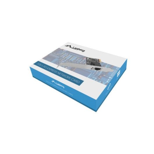 Carte Réseau Lanberg PCE-1GB-201 PCI Express Ethernet 1000 Mbit/s Alámbrico Noir