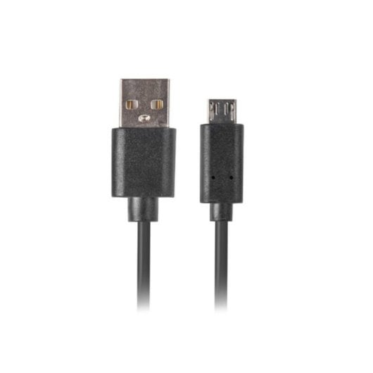 Câble USB Lanberg CA-USBM-20CU-0018-BK 1,8m Micro-USB A vers USB C USB 2.0