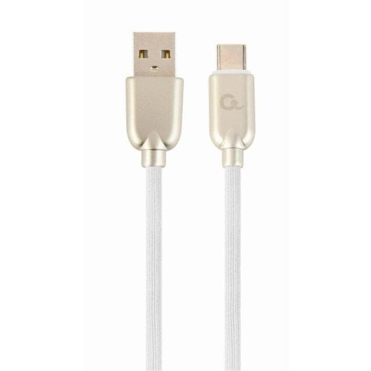 Cablexpert CC-USB2R-AMCM-2M-W Câble USB A vers USB C 2 m Blanc