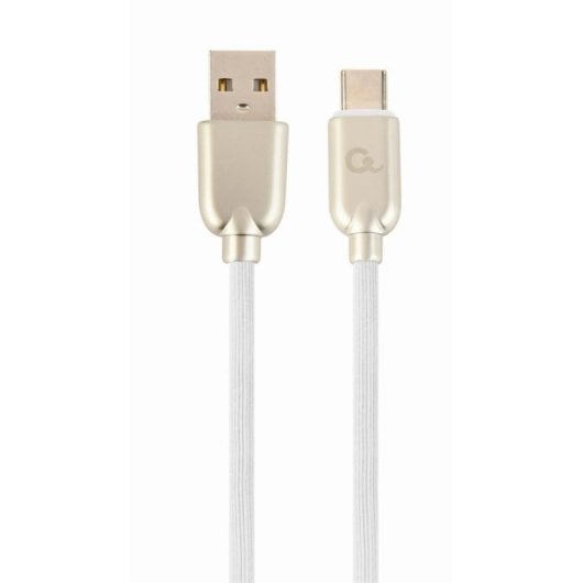 Cablexpert CC-USB2R-AMCM-2M-W Câble USB A vers USB C 2 m Blanc