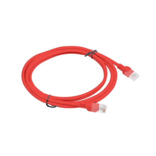 Câble réseau Lanberg PCU6-10CC-0200-R 2m Cat6 U/UTP RJ-45 Rouge